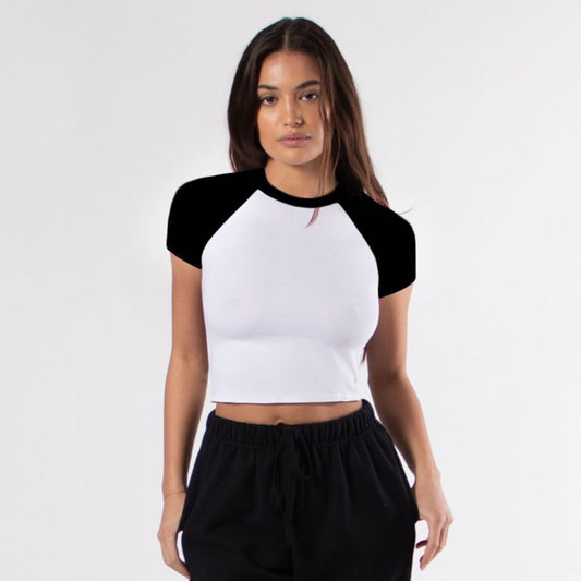 4001R - Women's Raglan Baby Tee-0